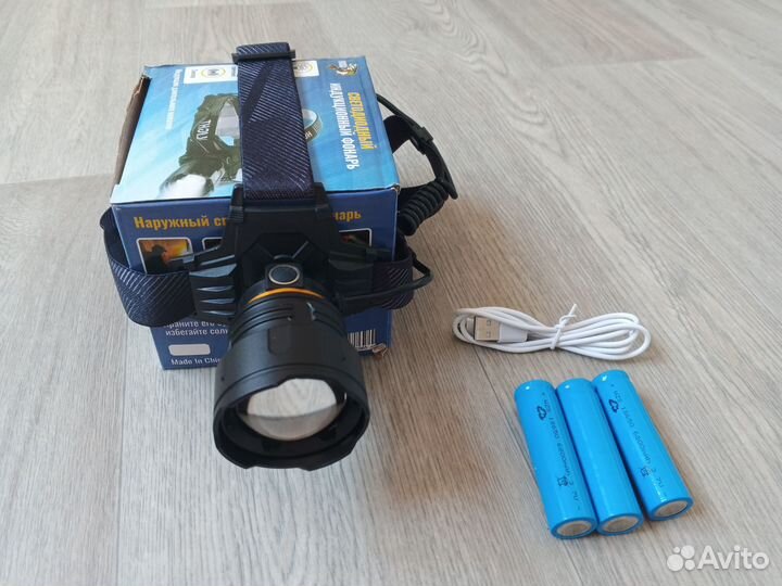 Фонарь налобный