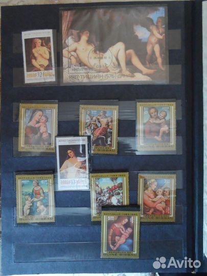 Марки разных стран