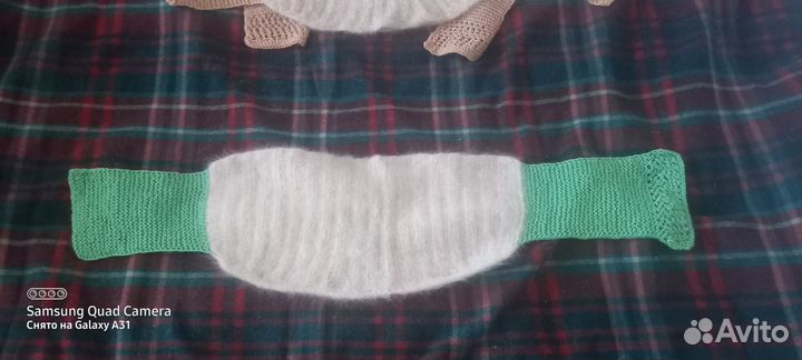 Пояс из собачьей шерсти