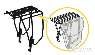 Багажник под дисковые тормоза