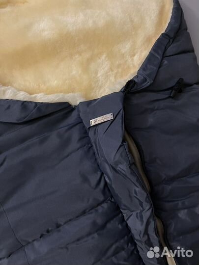 Конверт в коляску на овчине