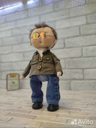 Портретная кукла по фото мужчины