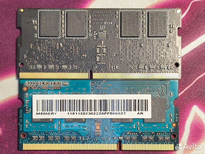 Оперативная память для ноутбука ddr4 ddr3