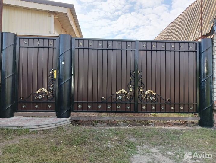 Кованные ворота