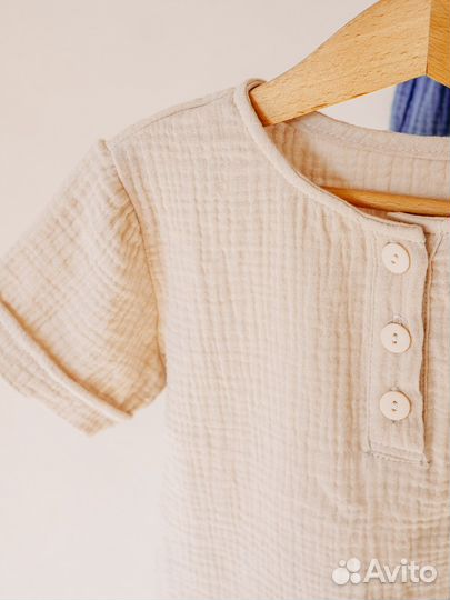 Футболка из муслина