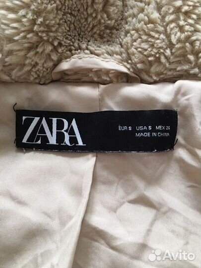 Курточка меховая zara