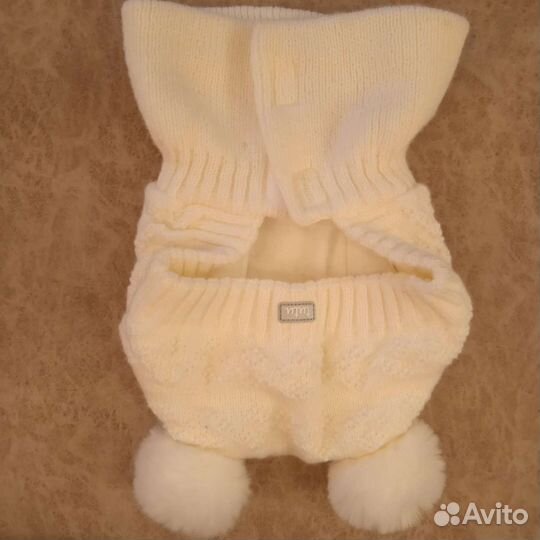 Шапка шлем для девочки