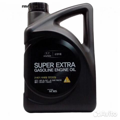 Hyundai-KIA 0510000410 Масло моторное Hyundai/KIA