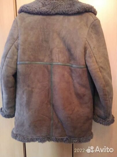 Дубленка натуральная мужская 50 52