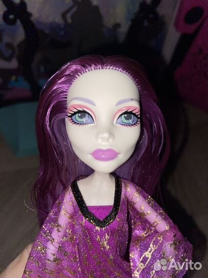 Кукла монстр хай с набором