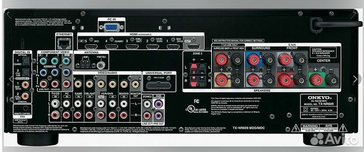 Onkyo TX-NR609 AV ресивер