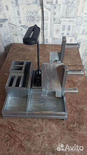 Органайзер для канцелярии деревянный