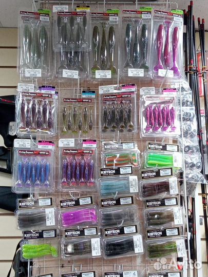 Силиконовые приманки Keitech