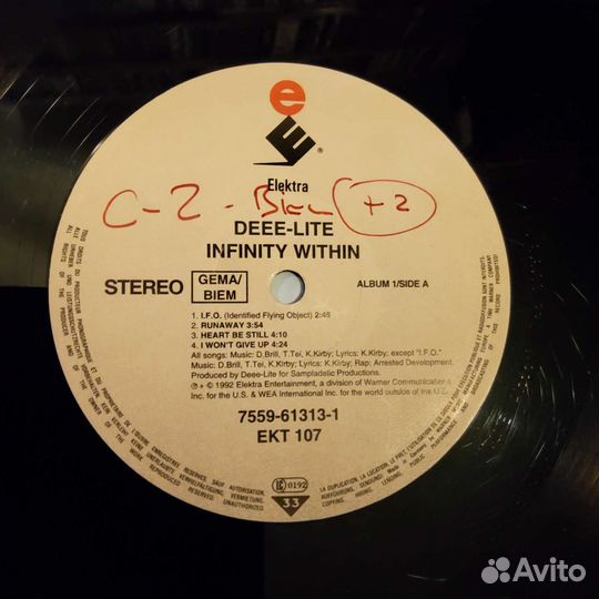 Deee-Lite - Infinity Whithin 1992 винил