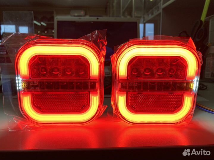 Фонари для легкового прицепа 12-24В