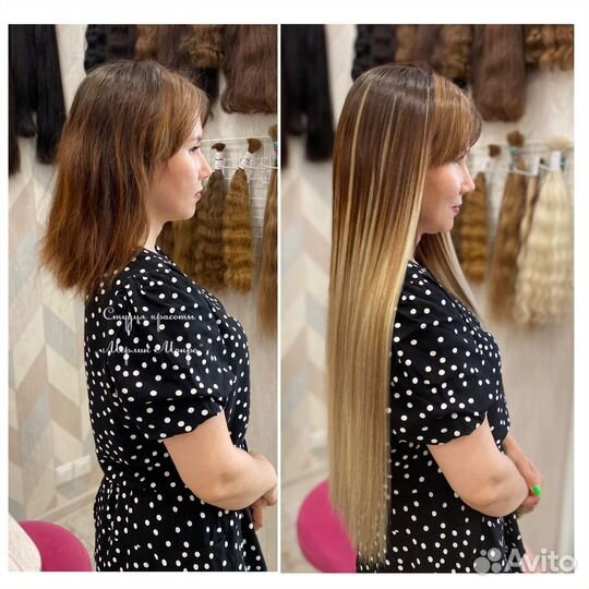 Волосы для наращивания+работа