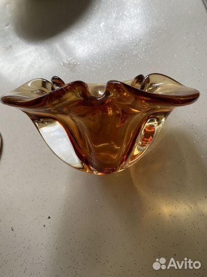 Конфетница стекло СССР