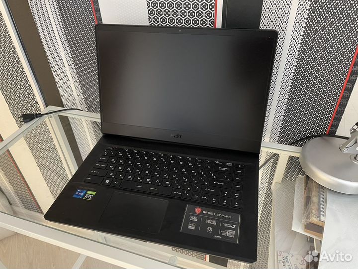 Ноутбук игровой MSI GP66 RTX3070