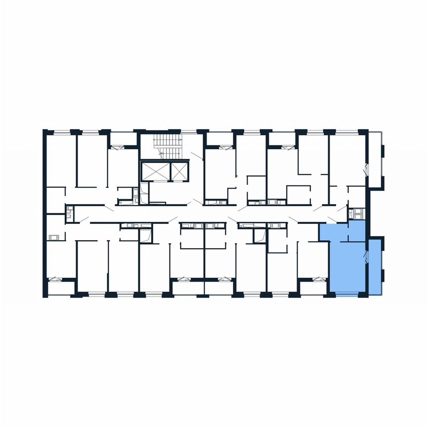 Квартира-студия, 30,6 м², 6/12 эт.