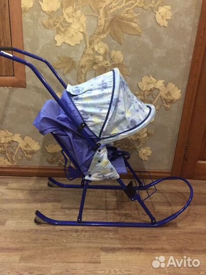 Коляска санки