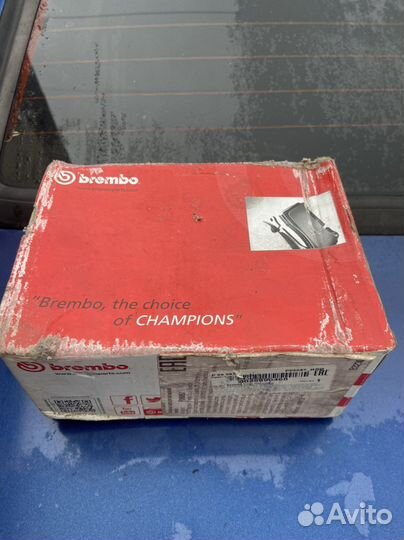 Колодки задние brembo для bmw f20 f30