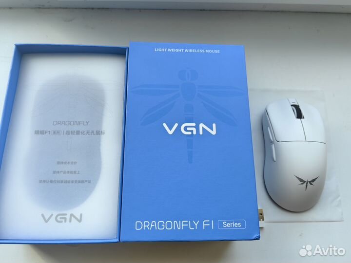 VGN Dragonfly F1 PRO MAX Moba Новые белые
