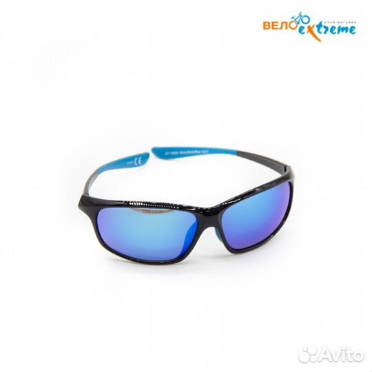 Waldberg adults sunglasses sniny black / blue col