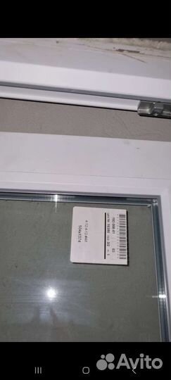 Пластиковая балконная дверь б/у