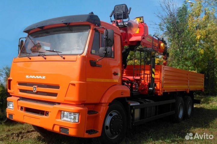 КамАЗ 65115 с КМУ, 2023