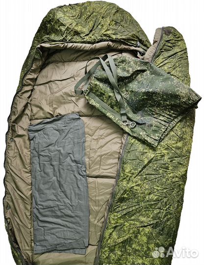 Спальный мешок Армейский оригинал Ратник военный