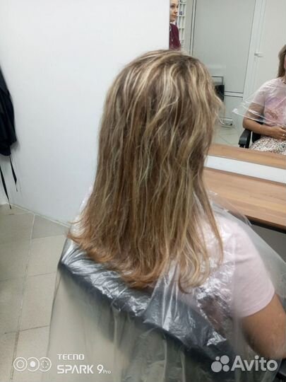 Кератиновое выпрямление волос модель