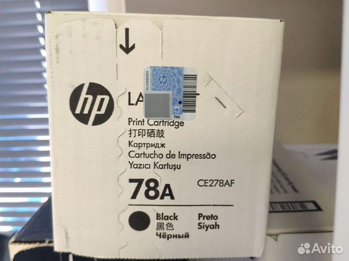 Картридж HP CE278AF оригинал