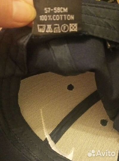 Бейсболка Nike тёмно-синяя. Новая