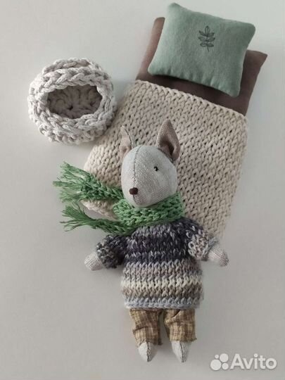 Набор игрушек волчонок