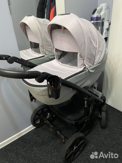 Польская Коляска 2 в 1 bexa ideal с автолюлькой