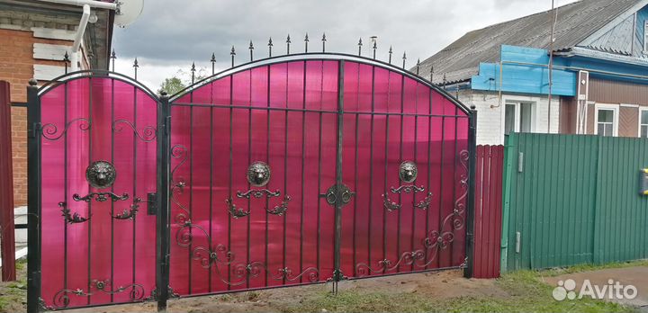 Ворота кованные