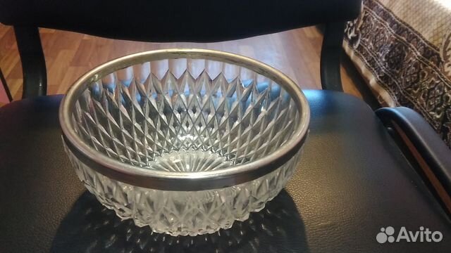 Салатник хрусталь СССР