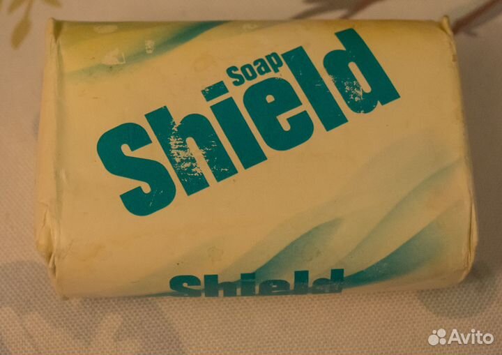 Винтажное мыло Splach, Shield Англия 1980-ых годов