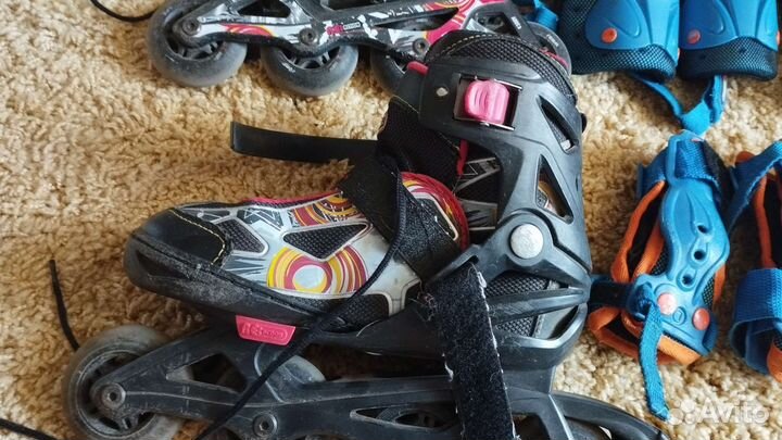 Детские ролики и защита