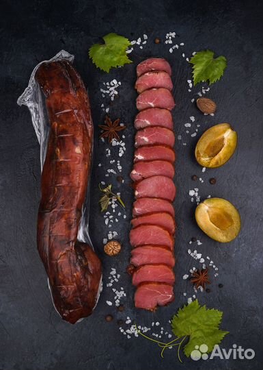 Карпаччо из свинины говядины индейки утки оптом