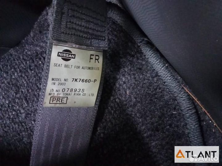 Уголок жабо правое nissan cube