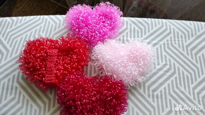 Мочалки ручной вязки.Мочалки- игрушки рукавички