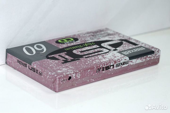 Аудиокассета maxell usii 60 japan market (4389)