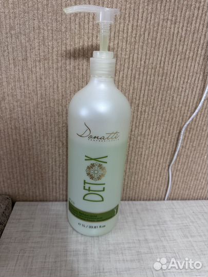 Шампунь Donatti Detox Argan Shampoo Refrescante 1