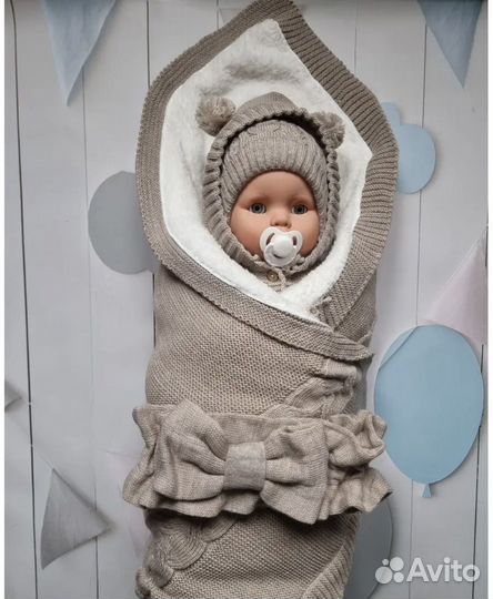 Конверт для малыша на выписку