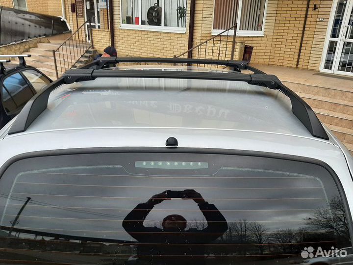 Багажник на крышу Нива Шевроле Хантер, черный