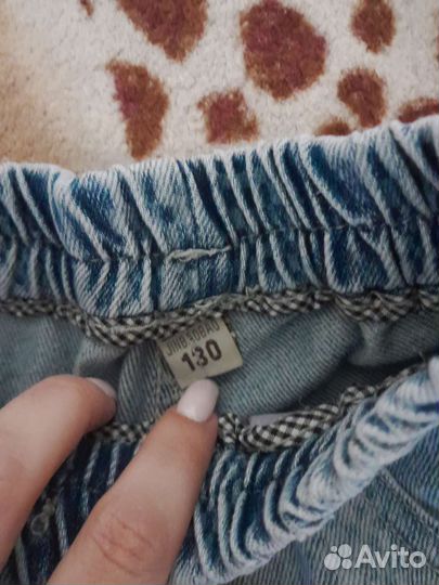 Джинсовка и джинсы бананы