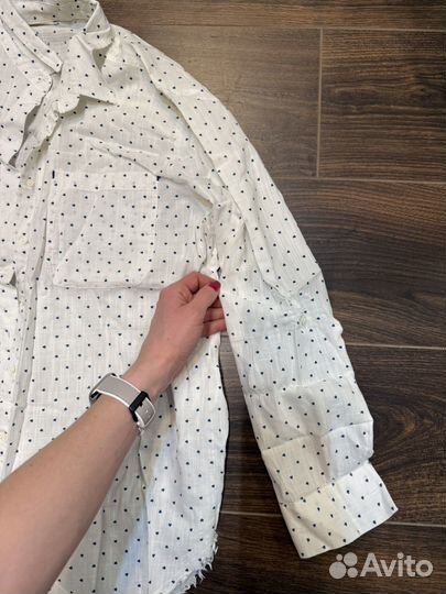 Рубашка свободная женская