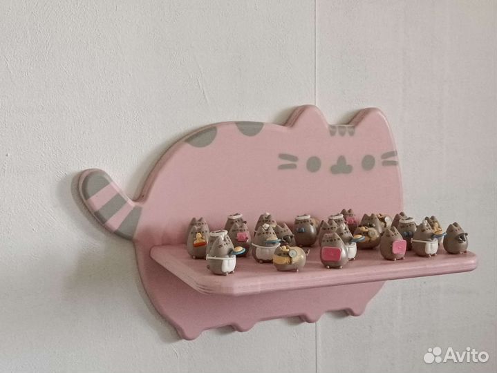Pusheen cat полочка в детскую