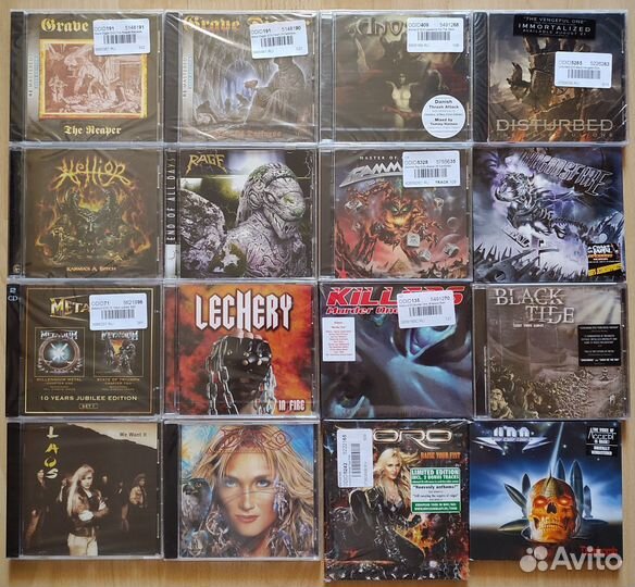 Heavy, Power Metal - CD фирма (новые)